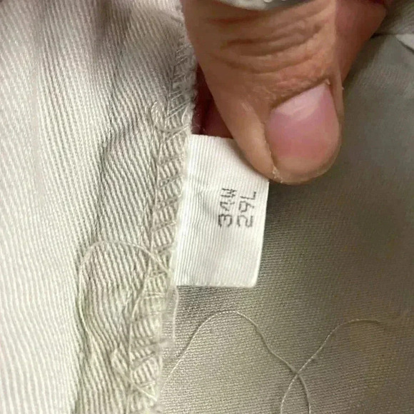 VTG Tan Khaki Bugle Boy Pleated Pants 34 X 29 Men's Slacks - Picture 4 of 10